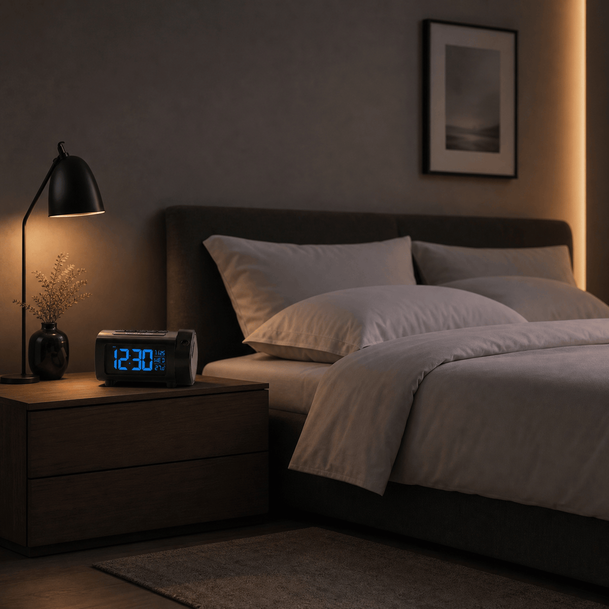 Veilleuse réveil projecteur LED Les Petites Loupiotes