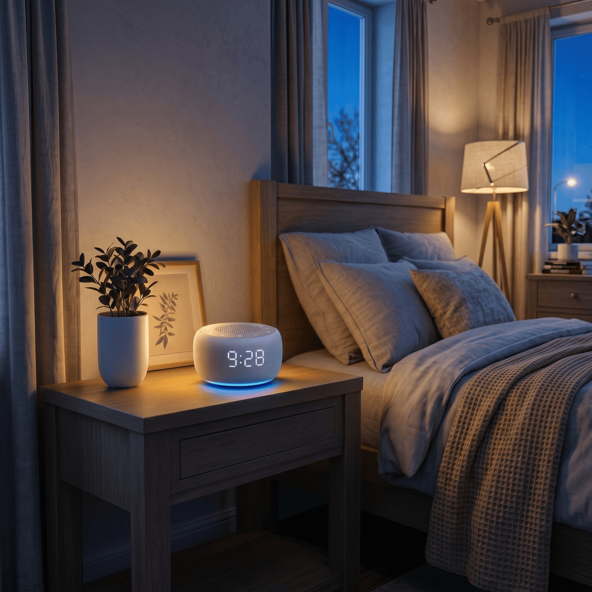 Veilleuse réveil radio rechargeable Les Petites Loupiotes