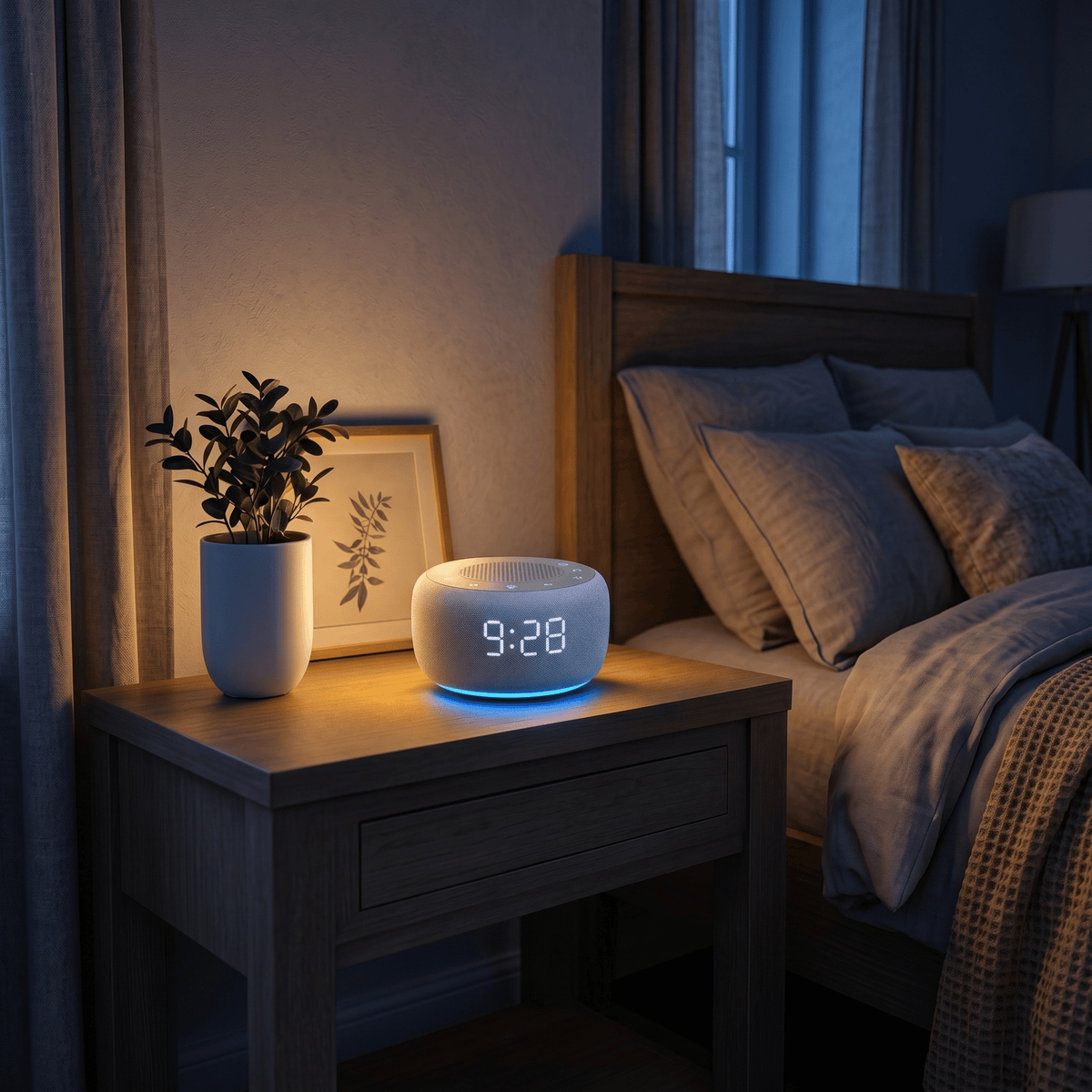 Veilleuse réveil radio rechargeable Les Petites Loupiotes