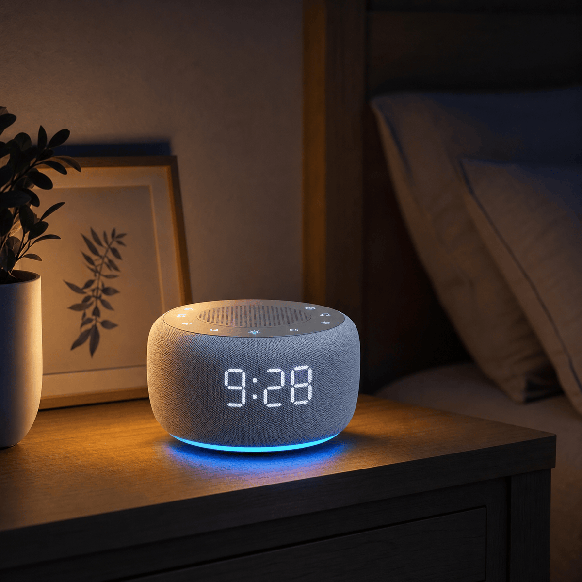 Veilleuse réveil radio rechargeable Les Petites Loupiotes