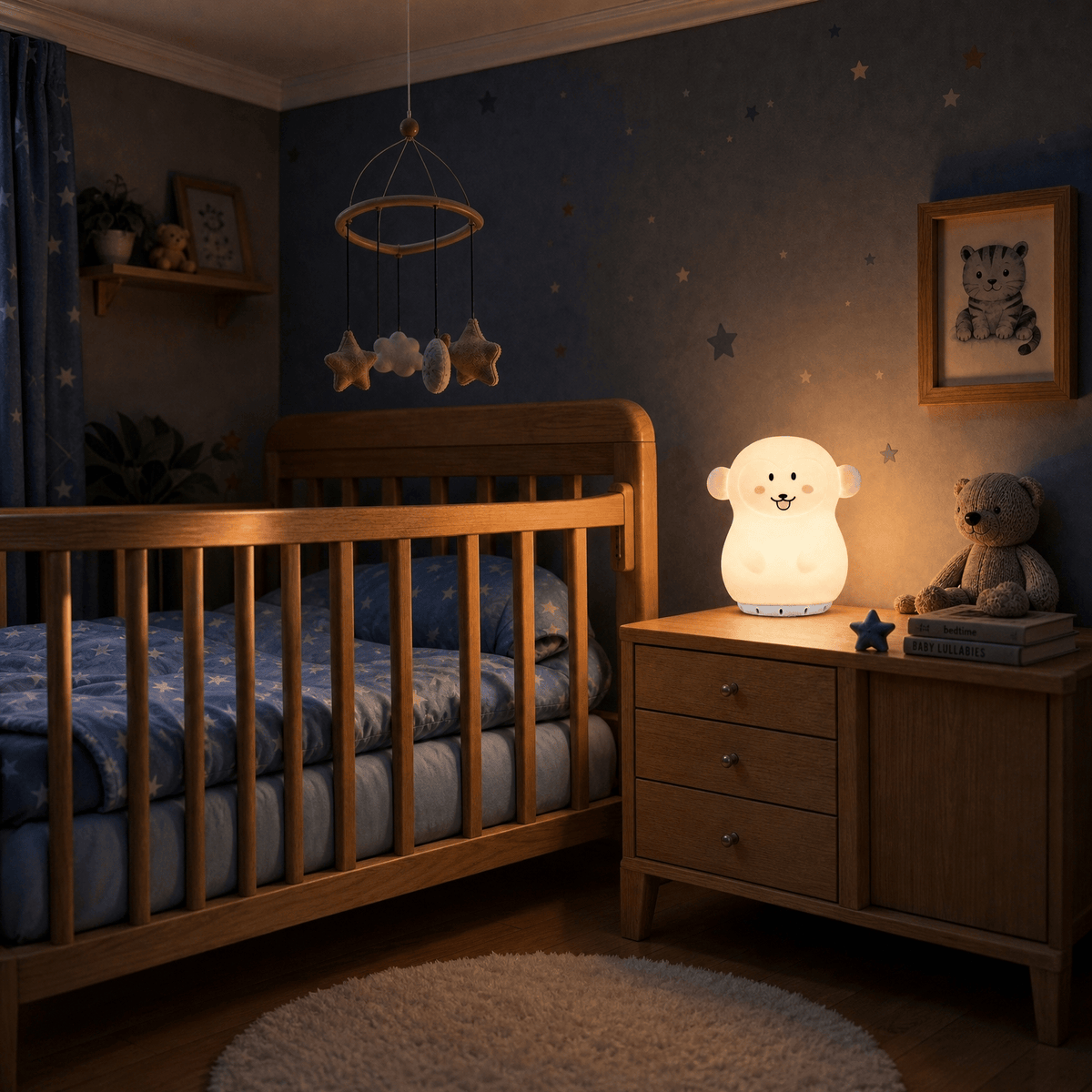 Veilleuse singe rechargeable LED Les Petites Loupiotes