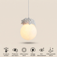 Veilleuse suspension mouton bébé LED Les Petites Loupiotes