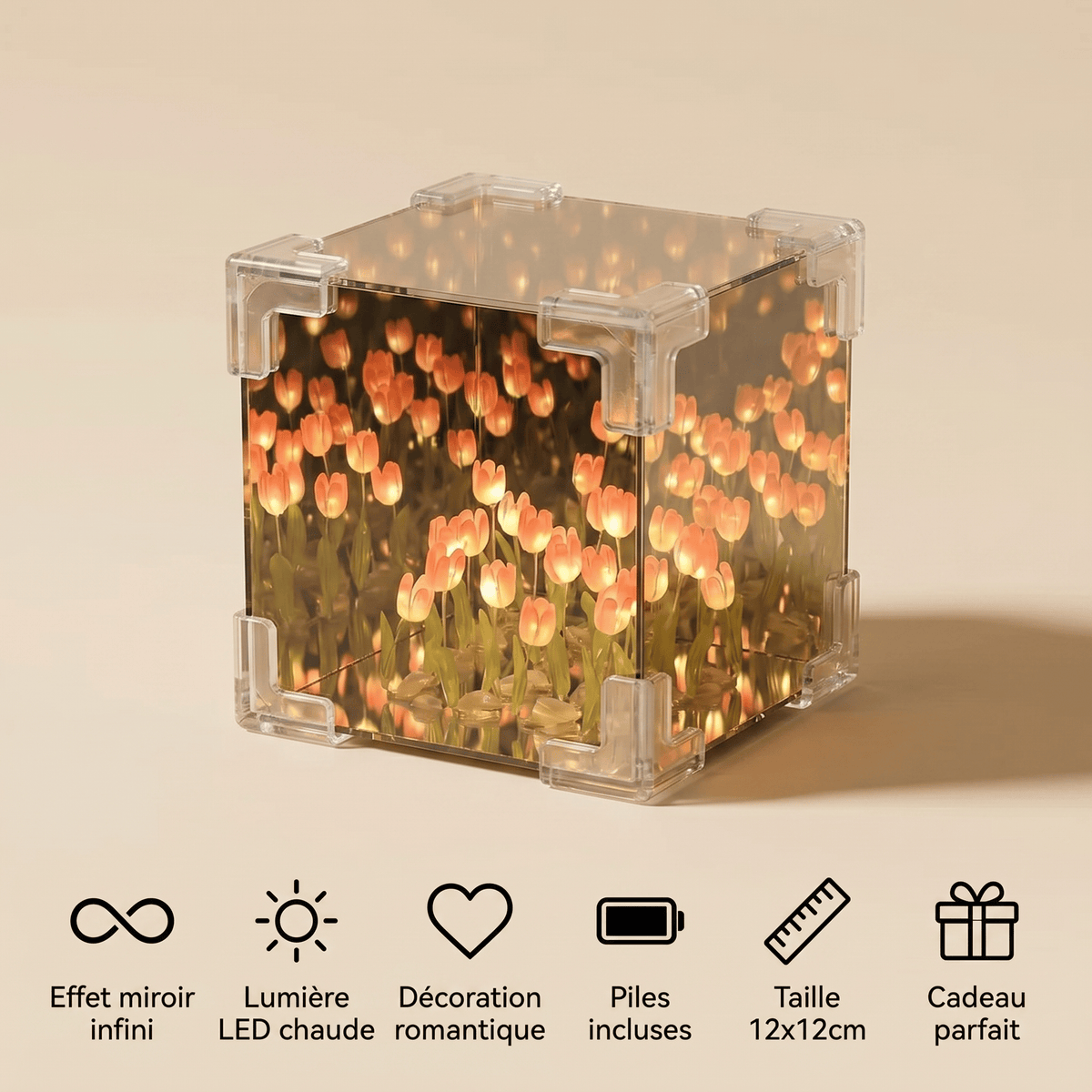 Veilleuse tulipe LED Les Petites Loupiotes